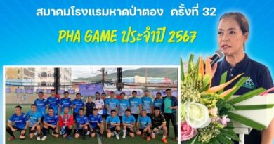 พิธีเปิดการแข่งขันกีฬาสมาคมโรงแรมหาดป่าตอง ครั้งที่ 32 PHA Game ประจำปี 2567